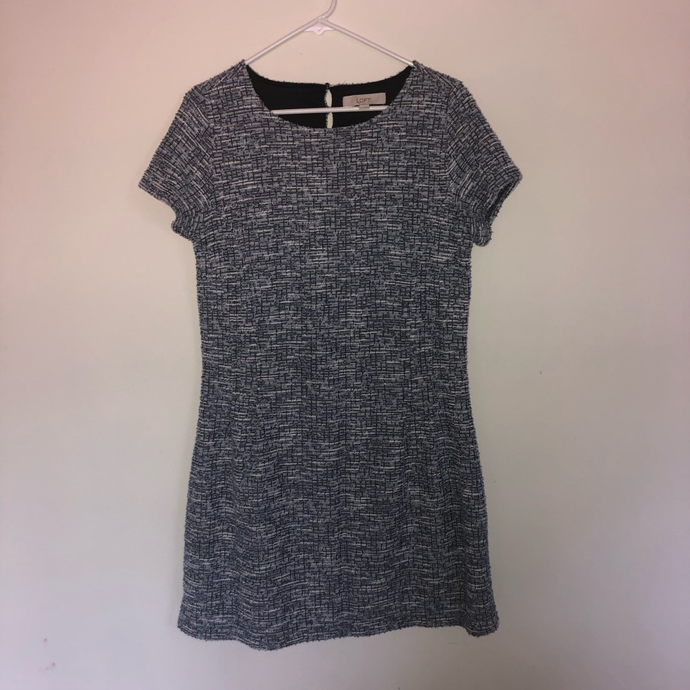 Loft Tweed Shift Dress